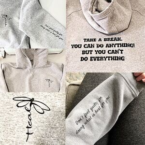 Motivational hoodie